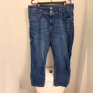 No Boundaries Dark Blue Ankle Jeans